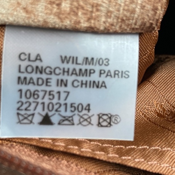 Longchamp pebble Leather crossbody - Picture 10 of 10